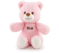 Ours Rose Trudi | Peluches et Doudou Carillon pour Nouveau-nés. Ours en Peluche pour Enfants. Cadeau Nouveau-né Premiers Mois | 20x27x11cm S | Baby Cremino | modèle 18120