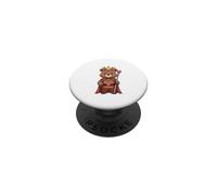 Ours Royal Couronné PopSockets PopGrip Adhésif