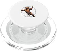 Ours sautant Illustration Nature Animal PopSockets PopGrip pour MagSafe