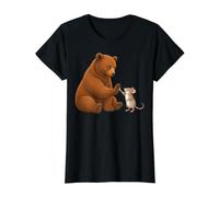Ours Souris ou Rat amitié réconfortante T-Shirt Graphique avec Valeur