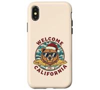 Ours Surfeur de Noël - Welcome to California Design Coque pour iPhone X/XS