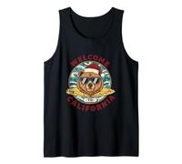 Ours Surfeur de Noël - Welcome to California Design Débardeur