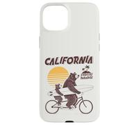 Ours Tandem Surf Californie Rétro Soleil Fête des Pères Coque pour iPhone 15 Plus