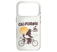 Ours Tandem Surf Californie Rétro Soleil Fête des Pères Coque pour iPhone 17 Pro