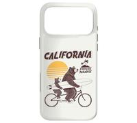 Ours Tandem Surf Californie Rétro Soleil Fête des Pères Coque pour iPhone 17 Pro Max
