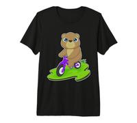 Ours Vélo T-Shirt Haut de Gamme