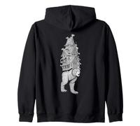 Ours Viking Mythologie Nordique Art Fantastique Sweat à Capuche