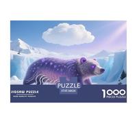 Ours1000 Pièces Puzzlefaune Sauvage Assorties, pour Adultes Et Enfants À Partir De 12 Ans De Jeu pour Adultes Premium avec Défis Paysagedes QuatreSaisons 38x26cm/1000pcs