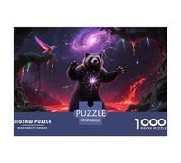 Ours1000 Pièces Puzzlefaune Sauvage pour Adultes De Jeu pour Adultes Difficile EtStimulant Créativité Et CommeCadeau38x26cm/1000pcs