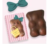 Ourson Guimauve XL et son sac - Chocolat Lait