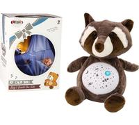 Ourson Lumière de sommeil Bruits Mode jour et nuit Raton laveur