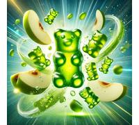 Oursons gélifiés pomme arôme concentré - Vegan - Sasami - 10 ml