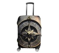 OURTEV Magical Design Norse Runes Housse de Bagage pour Valise Élastique Lavable Extensible Housse de Protection Bagages de Voyage Housse de Protection pour Bagages de 48 à 81 cm, Style :, M