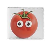 OURTEV Portefeuille pour homme avec porte-cartes de crédit « I Love You from My Head Tomatoes » Portefeuille fin en cuir pour femme et homme, portefeuille, style, taille unique, vintage, Style :,