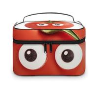 OURTEV Trousse de maquillage de voyage « I Love You from My Head Tomates » pour femme, étanche, portable, style 4, 25 x 18 x 15 cm, Style-4, 25x18x15cm