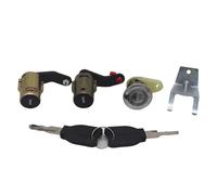 OUSDUO Accessoires pour Voitures pour R&enault pour KERAX pour MIDLUM pour Premium 5001834847 7485116317 Serrure DE Porte Avant Gauche Droite Serrure DE HAYON avec 2 CLÉS