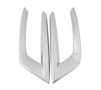 OUSDUO Cadre De Couverture De Phare Antibrouillard Avant Chromé Décoration Extérieure Pour Volvo XC60 2018 - 2020 (Devant)