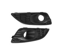 OUSDUO Cadre De Couverture De Phare Antibrouillard De Voiture Calandre Accessoires De Voiture Pour Ford Pour Fiesta JA8 Mk7 2013 2014 2015 2016 2017 (Pair)