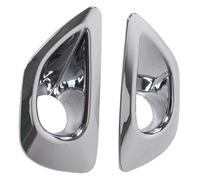 OUSDUO Cadre De Garniture De Couvercle De Phare Antibrouillard Avant Accessoires Extérieurs De Style De Voiture Pour Jeep Pour Grand Pour Cherokee 2014 2015