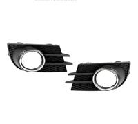OUSDUO Couvercle Cadre Phare Antibrouillard Avant Protection Calandre Phare Antibrouillard Avant 5N0853665 5N0853666 Pour VW Pour Tiguan EU 2012 - 2018 (1 Pair Chrome Ring)