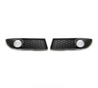 OUSDUO Couvercle De Phare Antibrouillard De Voiture 6Q0 853 677 B Calandre Avant Inférieure Pour VW Pour Polo MK4 9N3 Facelift 2005 - 2009 (1Pair)