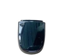 OUSDUO Couvercle Poignée Extérieure Côté Conducteur LHD pour VW pour Jetta pour Tiguan 1 5N pour Beetle A5 pour S&Koda pour Yeti 2014-2019 5N1837879DGRU Poignées Porte Extérieures(Dark Black)