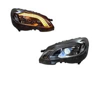 OUSDUO Phares LED Avec Feux De Jour Stop Et Clignotants Pour Mercedes Pour Benz W212 E260 E300 2013-2015(Yellow light)