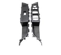 OUSDUO Poignée Porte Intérieure Avant Gauche Droite Avec Cache Commande Lève-vitre Pour Série 6 GT G32 2017-2022 Avec Les Véhicules Conduite Gauche Droite(RHD 2PCS-Carbon)