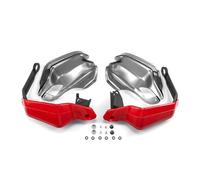 OUSDUO pour CRF1100L CRF 1100 L pour Africa Twin Adventure Sports 2020- X-ADV XADV 750 2021- Protège-Mains Extensions De Pare-Brise Protecteur Protège-Mains De Guidon De Moto(Set A - Red Grey)