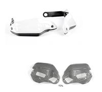 OUSDUO pour CRF1100L Protège-Mains Extensions Bouclier De Protection Pare-Brise pour CRF 1100 L 1100L pour Africa Twin Adventure Sports 2020-2022 Protège-Mains De Guidon De Moto(BDG-White)