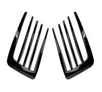 OUSDUO Pour VW Pour Golf 7 MK7 GTI 2013 2014 2015 2016 Voiture Couteau À Vent Avant Pare-chocs Antibrouillard Calandre Couverture Garniture Autocollant