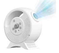 OUSFOT Projecteur Ciel Etoile 55 Vidéos Incluses, Projecteur Etoiles Plafond Multi Angle, Télécommande Minuterie, Interrupteur de Mode Musical, Blanc, pour Chambre, Salon, Cadeau Enfant/Adulte