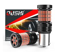 OUSHI 1156 BA15S Ampoule LED, P21W 7506 1003 Ampoule LED 4000LM 12V-24V 21W Remplacement Feu De Freinage Feu Antibrouillard Arrière, Rouge brillant (Lot de 2)