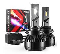 OUSHI Ampoule 9006 LED, 110W 20000LM 6500K Xenon Blanc Canbus Haute Puissance Kit De Conversion HB4 Phares à LED Ampoules Auto (Pack de 2)