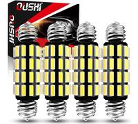 OUSHI Ampoule C5W LED 700% Luminosité, CANBUS 39mm 42mm 578 211-2 Festoon LED Ampoule 12V 24V 6500K Blanc pour Intérieur de Voiture Dôme Map Coffre Feux De Plaque D'immatriculation, 4pcs