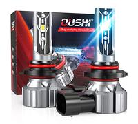OUSHI Ampoule HB3 LED 55W, Canbus 9005 9006 H10 LED Kit De Conversion D'Antibrouillard De Voiture, IP65 Étanche 12000 LM Antibrouillard Ampoules, 6000K Xenon Blanc (2Pcs)