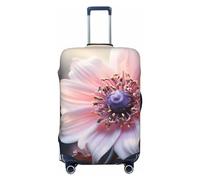 OUSIKA Housse de protection lavable et extensible pour valise, housse de protection anti-rayures pour bagages de 45,7 à 81,3 cm, Noir , XL