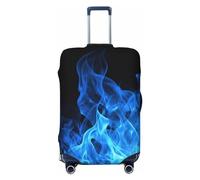OUSIKA Housse de protection lavable et extensible pour valise, housse de protection anti-rayures pour bagages de 45,7 à 81,3 cm, Noir , XL