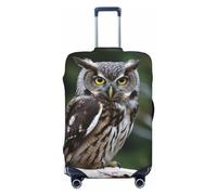 OUSIKA Housse de protection pour valise, lavable, extensible, protection contre les rayures, convient aux protections de bagages de 45,7 à 81,3 cm, Noir , M