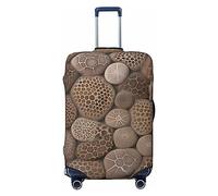 OUSIKA Petoskey Housse de protection pour bagages de voyage lavable et extensible anti-rayures Compatible avec les protections de bagages de 45,7 à 81,3 cm, Noir , XL