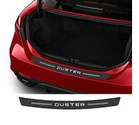 OUSIKA Protecteur Bord Seuil Porte Coffre Arrière de Voiture, Couvercle Plaque Protection Pare-Chocs Arrière, pour Dacia Duster Autocollants Protection Antidérapants Anti-Rayures