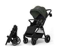 Oussette Kinderkraft Grande 2 Avec Grandes Roues Amorties, Dossier Inclinable, Pliage À Une Main Click&fold Rapide Vert TU