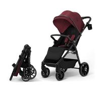 Oussette Kinderkraft Grande 2 Avec Grandes Roues Amorties, Dossier Inclinable, Pliage À Une Main Click&fold Rapide Rouge TU