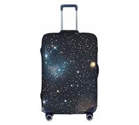 OUSXC Housse de protection pour valise à roulettes Constellation Star Clusters Galaxies Convient pour les bagages de 45,7 à 81,3 cm, blanc, Large