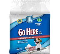 OUT! Allez ici Coussinets absorbants pour animaux de compagnie et chiots | 30 Pads