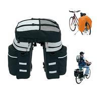 Out BAG CHECK.IN Bike 56-0230500 Lot de 3 sacoches pour vélo Gris/Noir Taille Unique