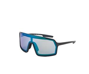 Out Of - Bot 3, lunettes de soleil sport avec lentilles électroniques IRID, Made in Italy, Noir , Medium
