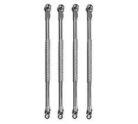 Out Of Box® Aiguille de nettoyage pour enlever les points noirs, l'acné, les boutons et les comédons pour homme et femme (pointe ronde 4 pièces)