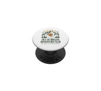 Out of Breath Adventure Club Ne Vous inquiétez Pas, Randonneur Amateur de Camping PopSockets PopGrip Adhésif