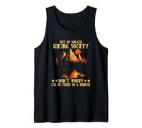 Out Of Breath Hiking Society Don't Worry Minute Débardeur